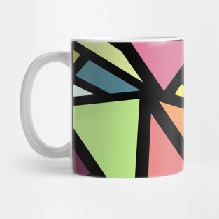 Colorful triangles pattern 5 Mug